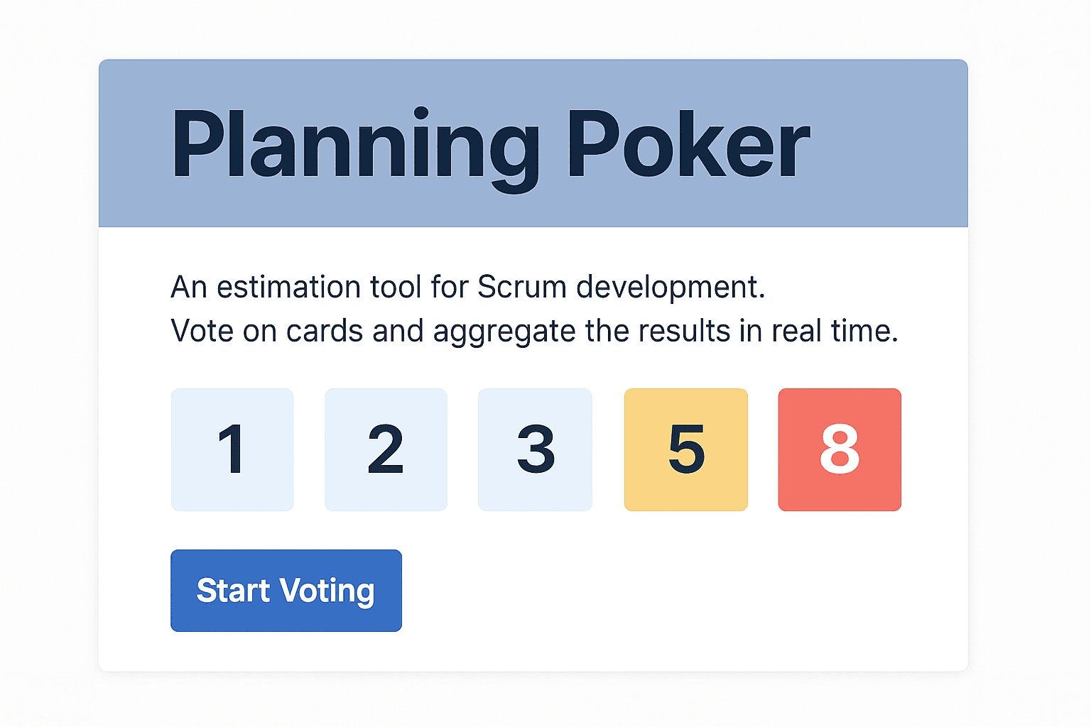プランニングポーカーアプリ